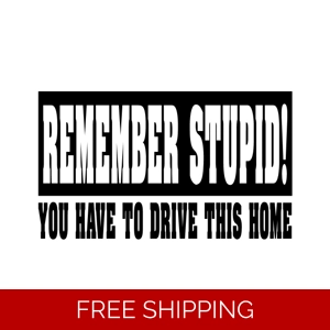 Remember Stupid Decal